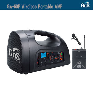GA-60P GNS/충전 이동용앰프/USB SD FM/유무선 마이크