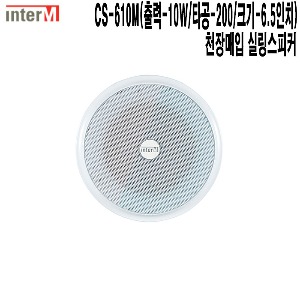 CS-610M-인터엠 학원 강의실 홍보관 천장매입스피커